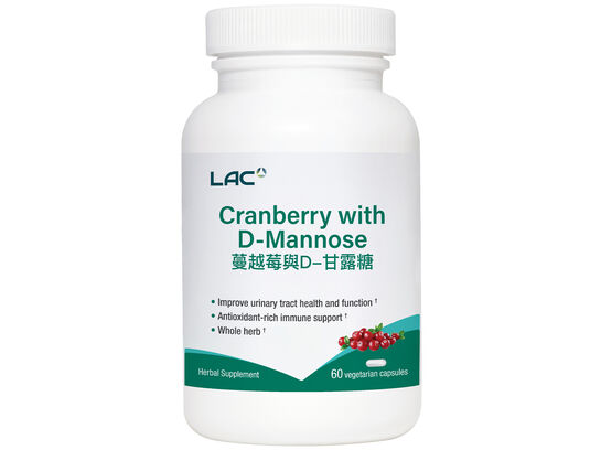 蔓越莓與D-甘露糖