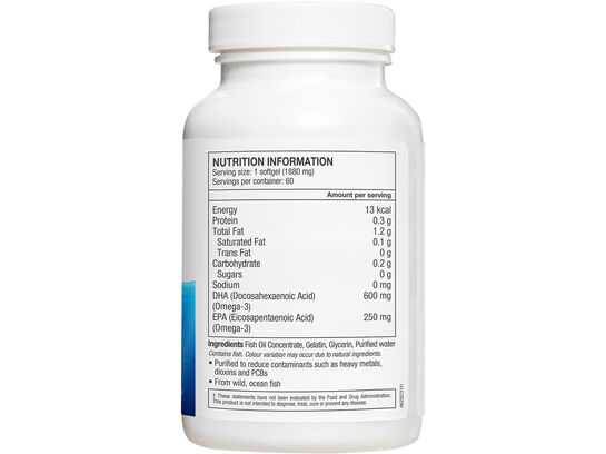 DHA 魚油 600毫克
